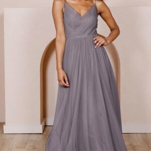 Revelry Wisteria Penelope Tulle Bridesmaid Dress